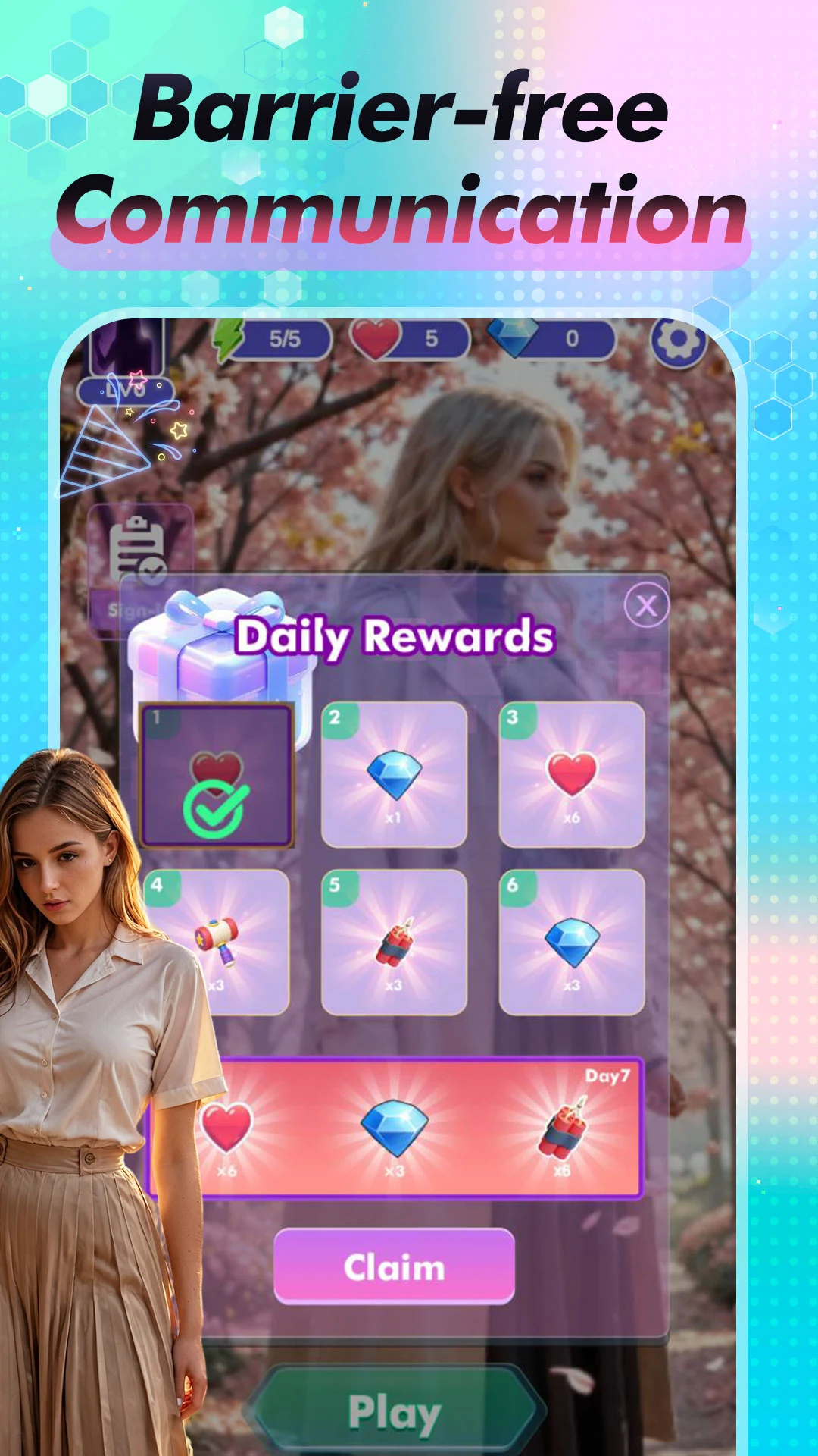Honey Hex : Logic Flip screenshot