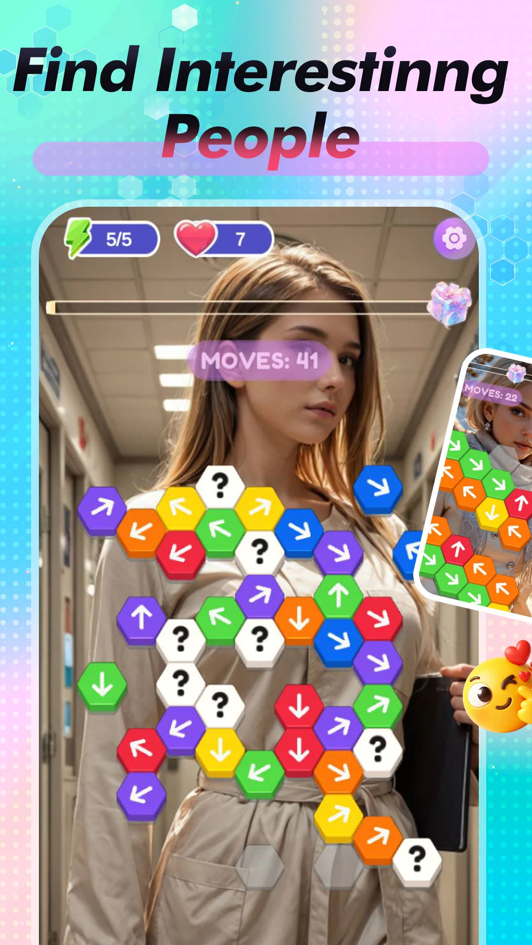 Honey Hex : Logic Flip screenshot